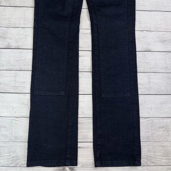 Ralph Lauren NEW Straight Leg Jeans with Rivet Detail Midnight Blue Size 29 - Picture 3 of 7